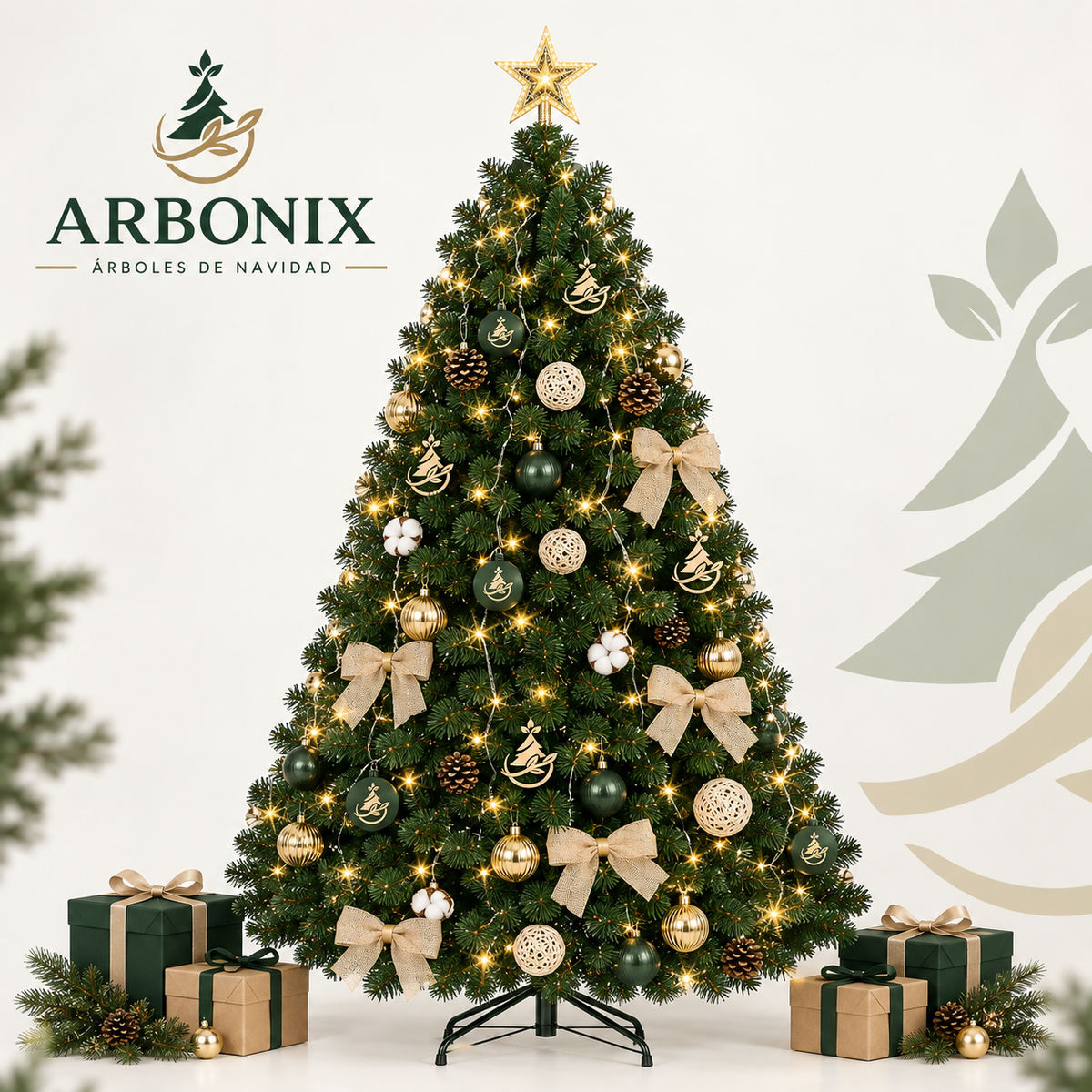ARBOL CON LUCES